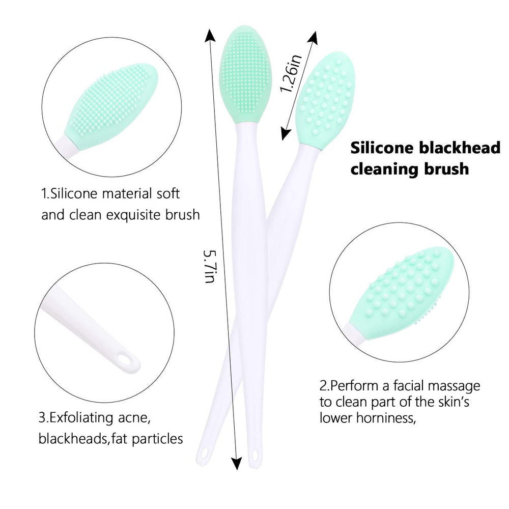 Brosse silicone Yokilly pour nettoyage rapide sans déformation.