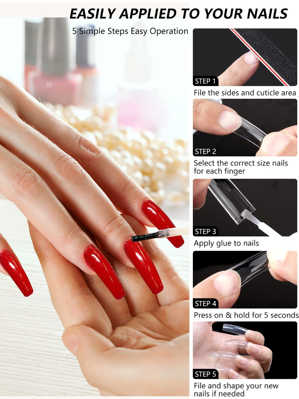 Aspect naturel après polissage avec les ongles Yokilly.