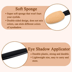 YOLCAR applicateur mousse douce, deux embouts souples pour un mélange précis.