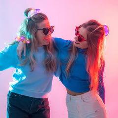 Chouchou LED Yomwig, mode lumineux 3 pour fête.