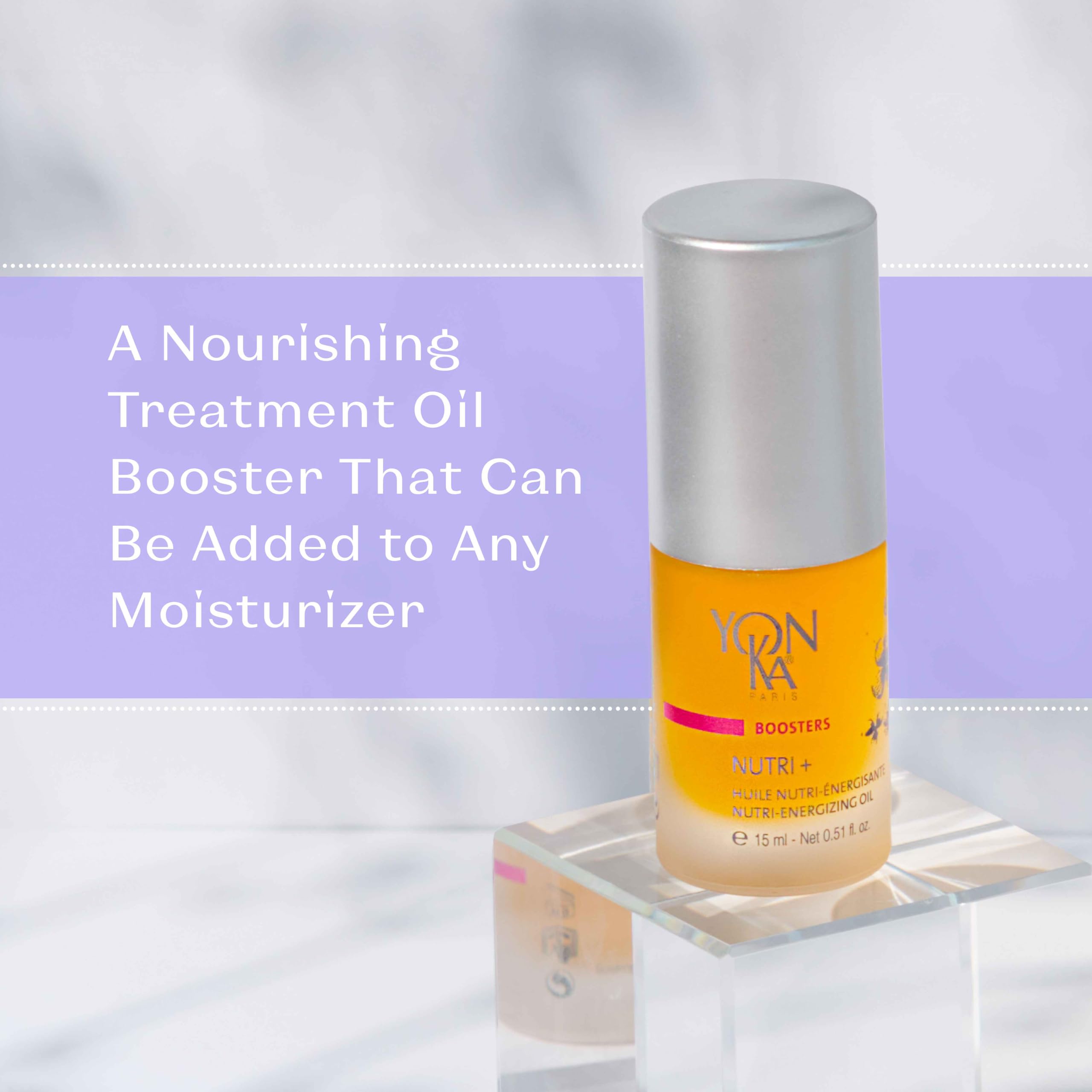 Yon-Ka Booster Nutri+ : texture huile douce sur la peau.