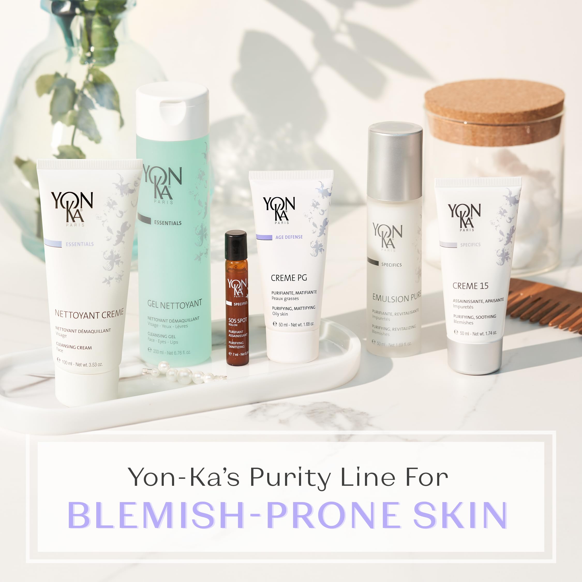 Formule botanique de Yon-Ka Crème 15 sans parabènes.