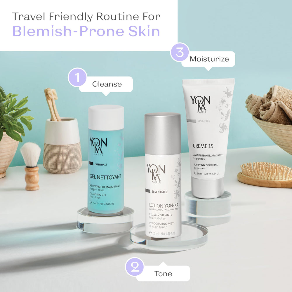 Crème Yon-Ka 15 testée dermatologiquement pour tous types de peau.