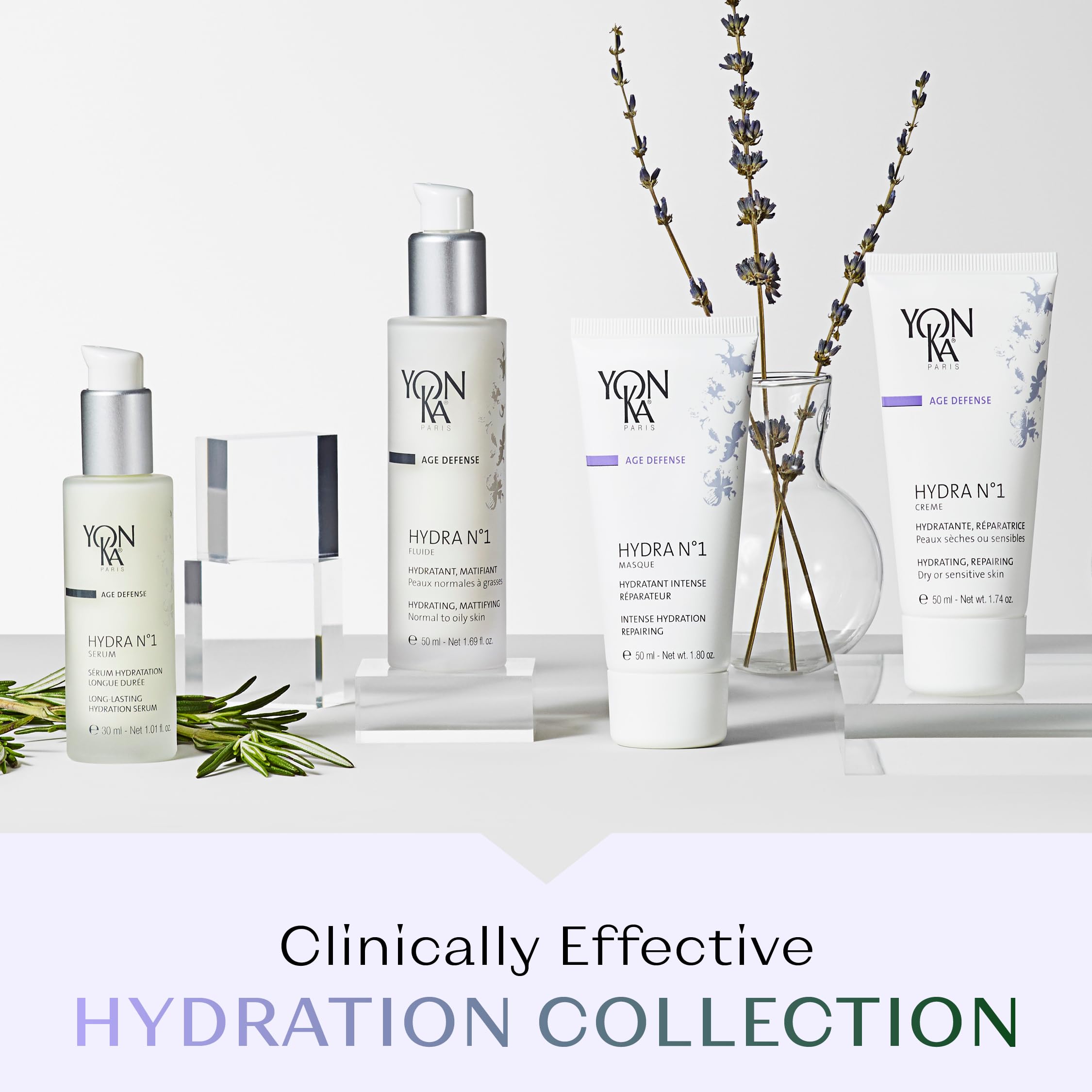 Peau visiblement lisse et confortable avec Yon-Ka Hydra N°1 Crème.