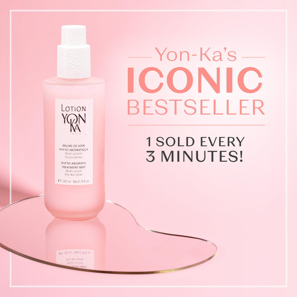 Yon-Ka PS: lotion tonique sans alcool, hydratante et prête pour le soin.