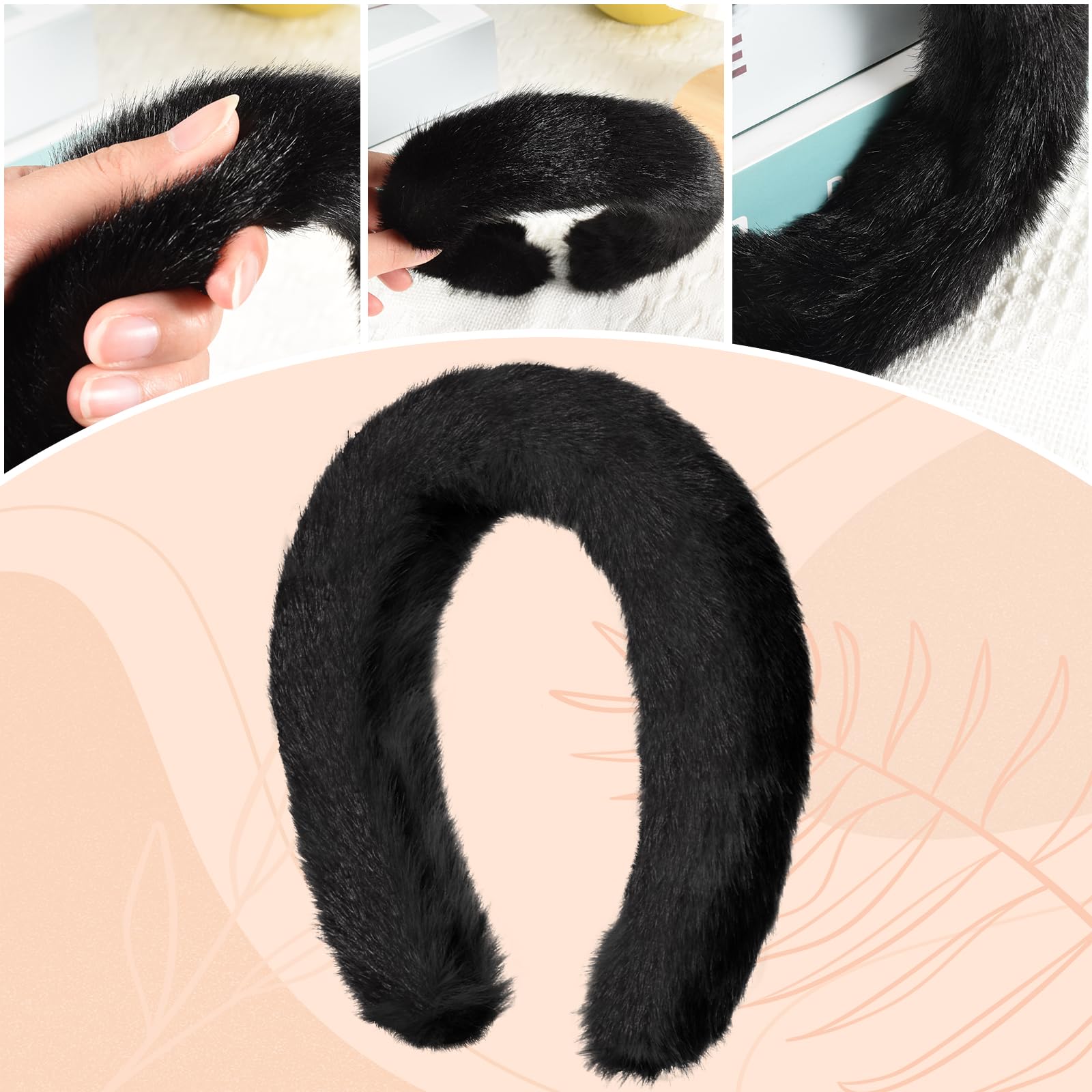 Bandeau Yonchic avec serrage fiable qui maintient les cheveux en place