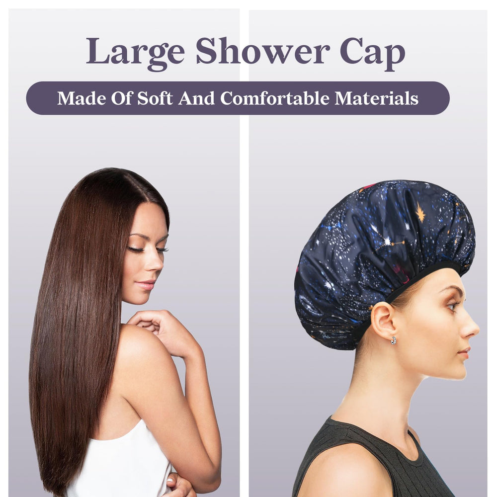Yonchic bonnet douche polyvalent, utile au spa et à la routine beauté.
