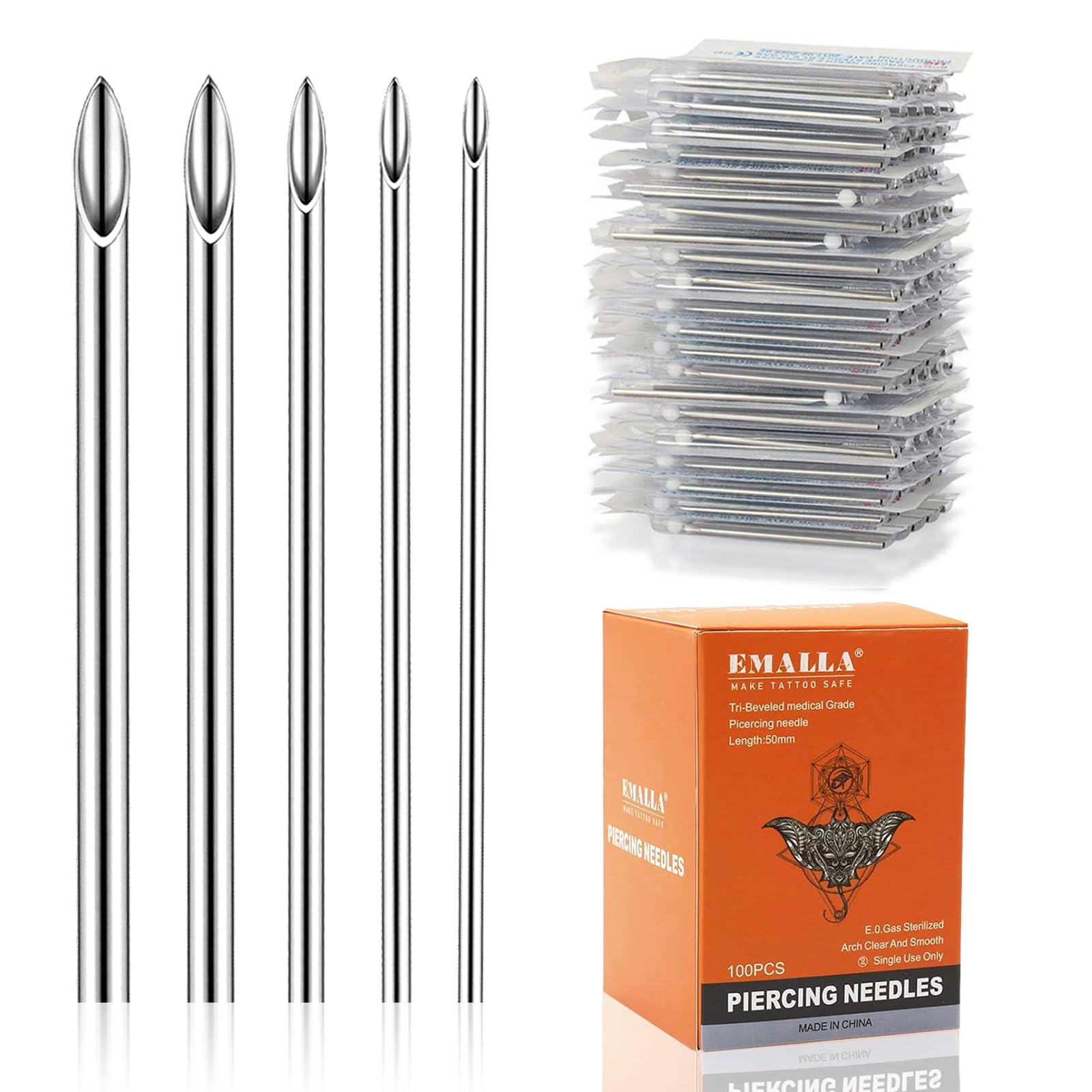 Aiguilles YONGDA 12G parfaitement emballées pour une utilisation propre et précise.
