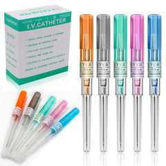 Kit complet YONGDA Aiguilles piercing, ensemble 50 pièces prêt pour les studios professionnels.