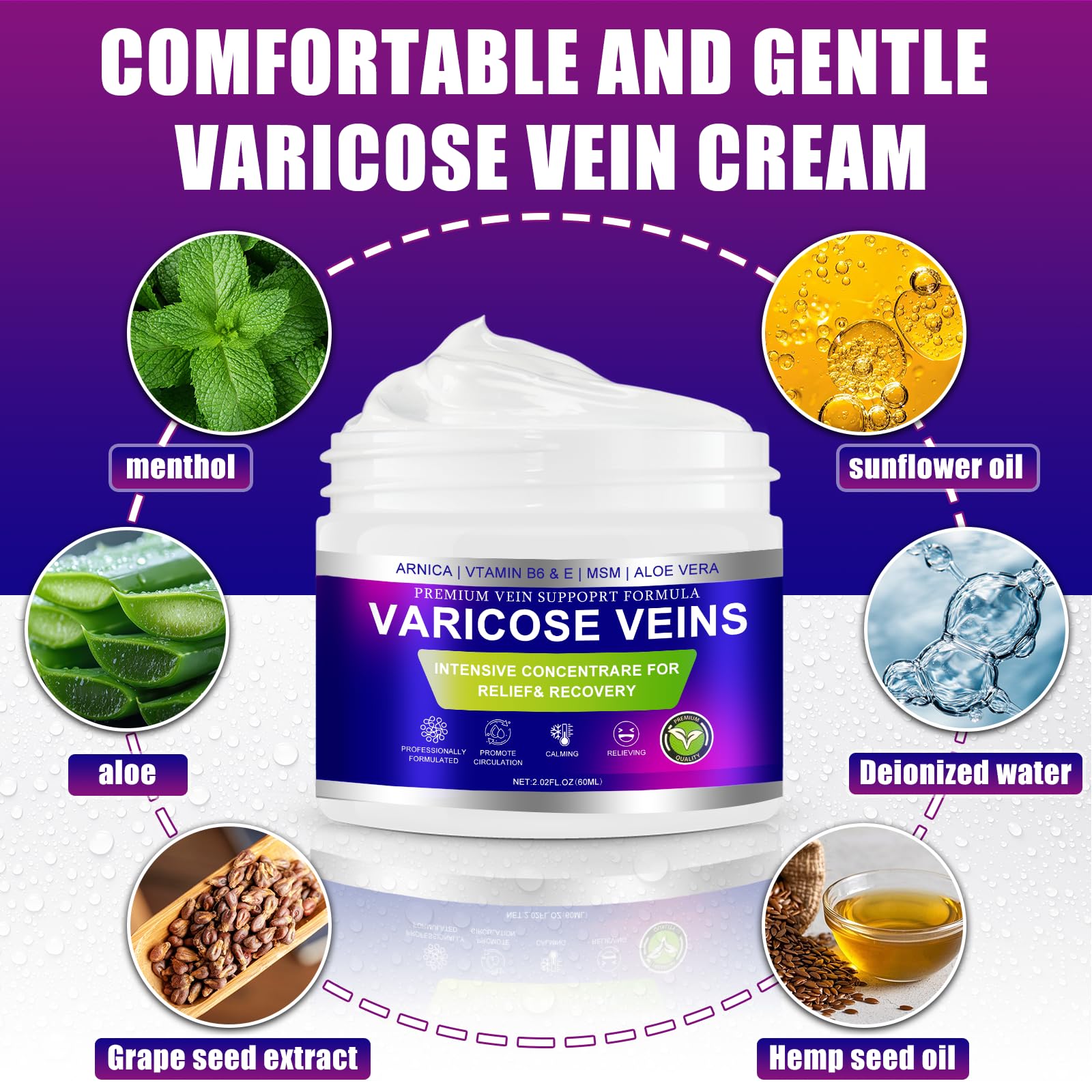 Soulagement des jambes avec Yongsenina Varices lors d’une utilisation régulière.