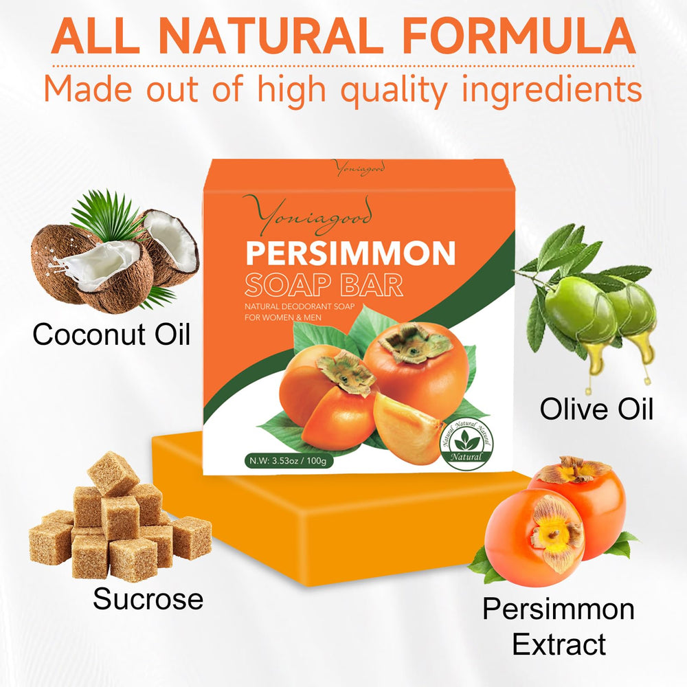 yoniagood Persimmon extract nourishes skin with coconut oil for comfort