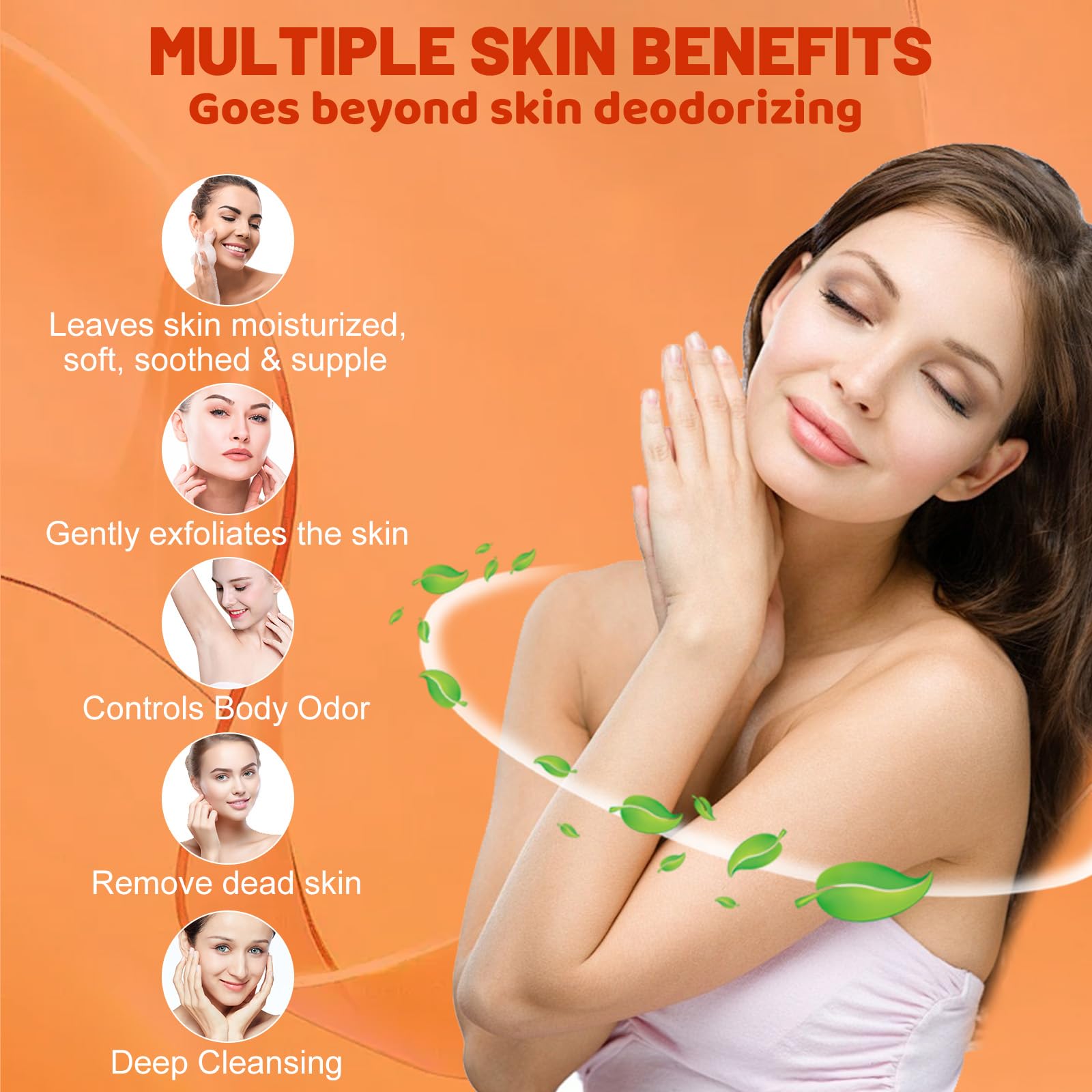 yoniagood savon persimmon – extrait purifiant et parfum subtil pour la peau.