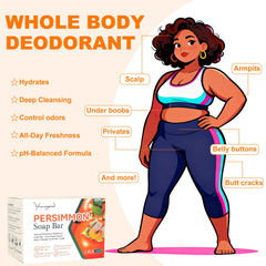 Hydratation profonde yonigood persimmon pour peau souple après chaque douche.