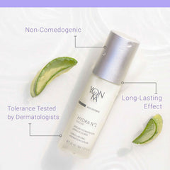 Texture crémeuse du sérum Yon-Ka, absorption rapide pour peau déshydratée.