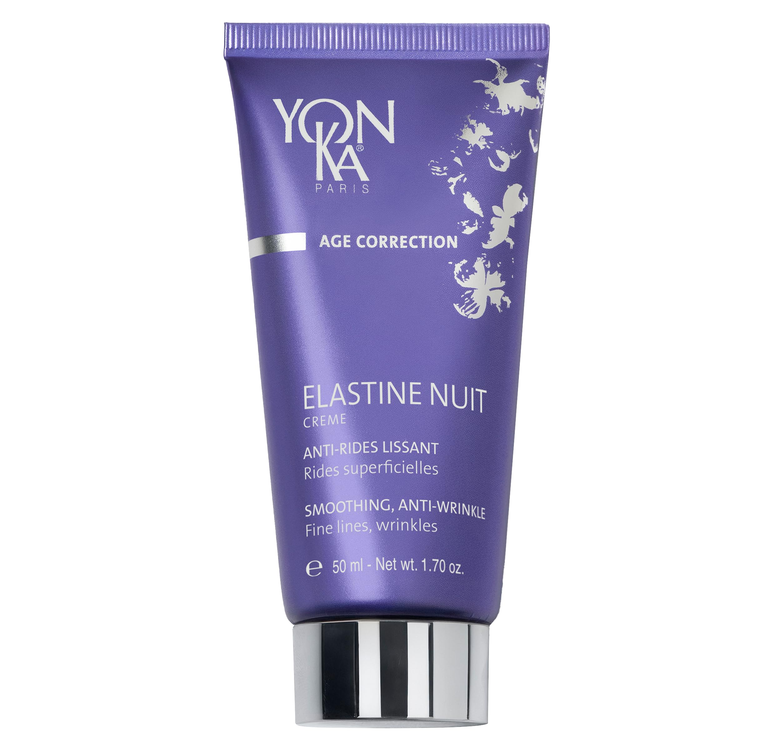 Yon-Ka Elastine Nuit crème en pot avec texture satinée pour hydratation nocturne