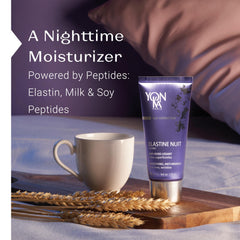 Texture satinée de Yon-Ka Elastine Nuit, idéal pour lisser les ridules nocturnes
