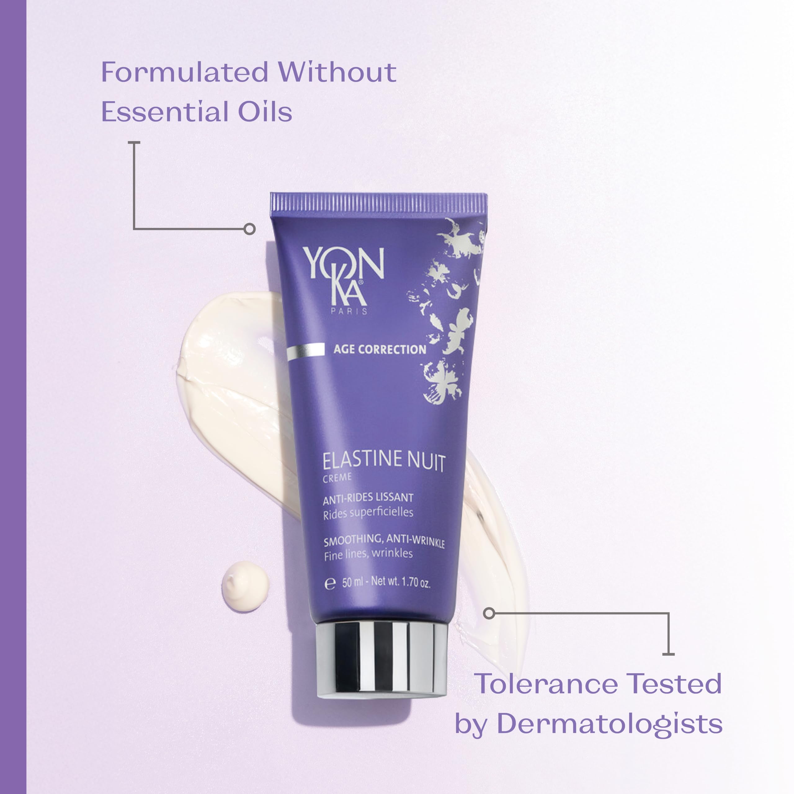 Rituel nocturne phyt-aromatique Yon-Ka Elastine Nuit pour nourrir durablement