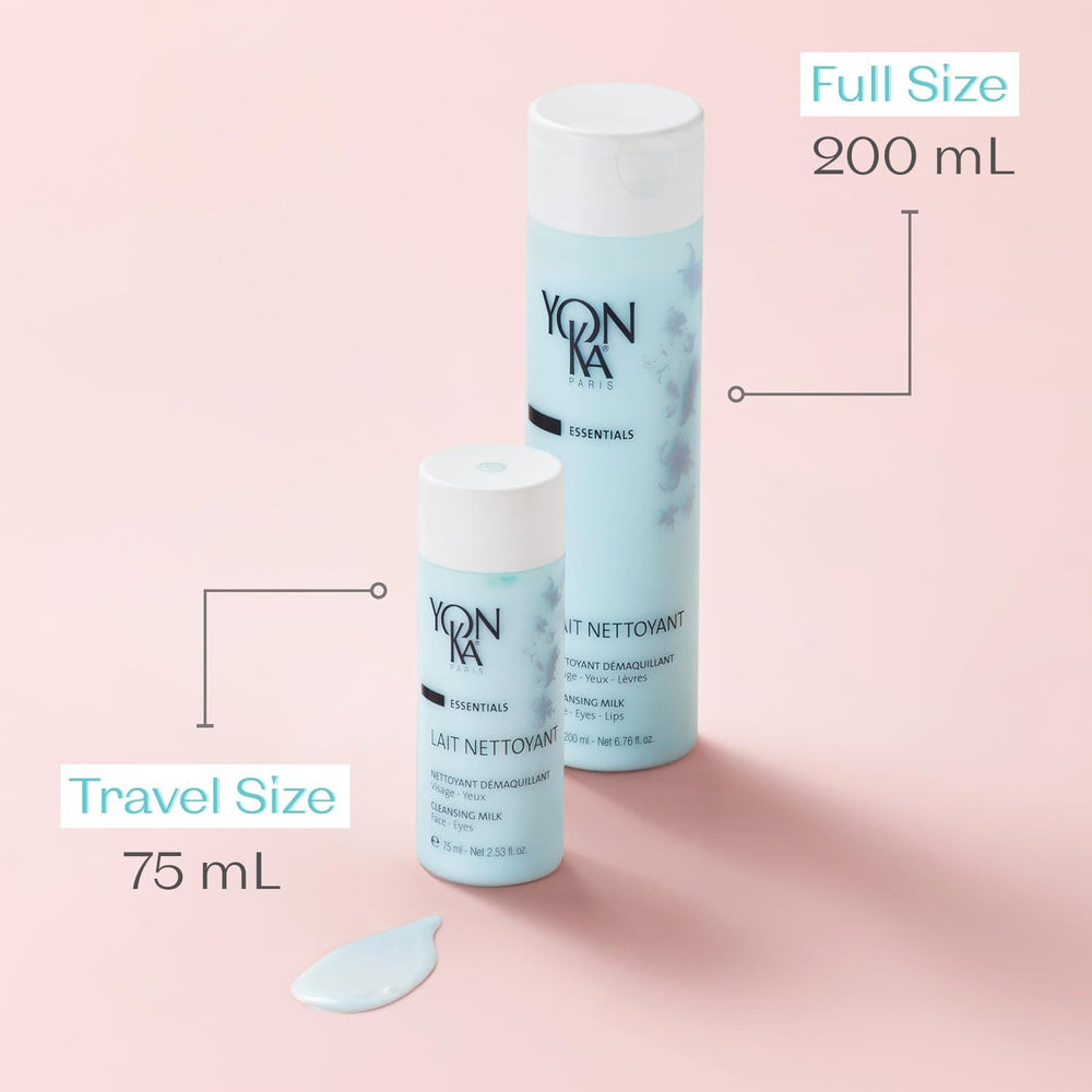 Yon-Ka Lait Nettoyant intègre algues brunes pour hydrater et adoucir la peau.