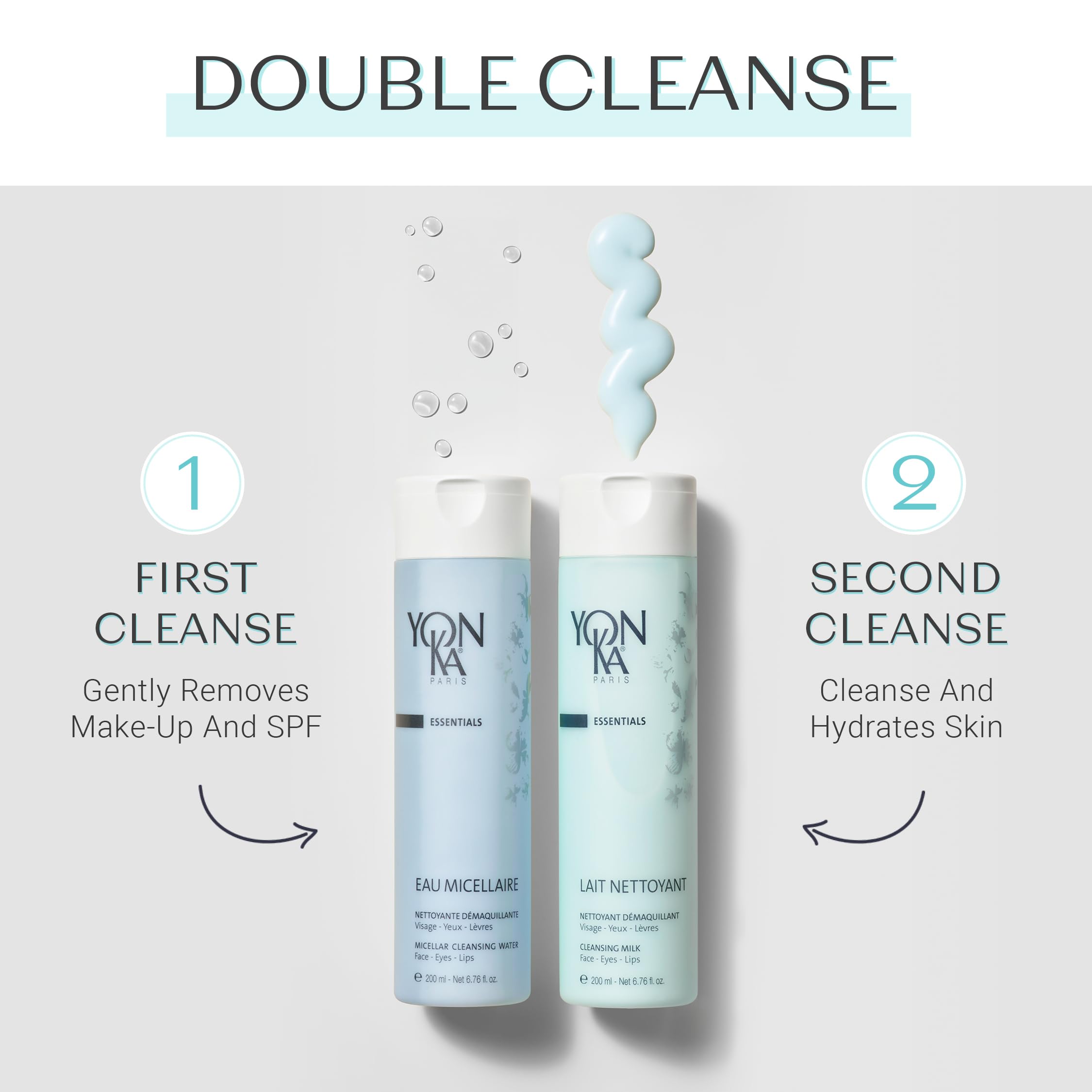 Yon-Ka Lait Nettoyant contient borneol végétal pour une sensation purifiante.