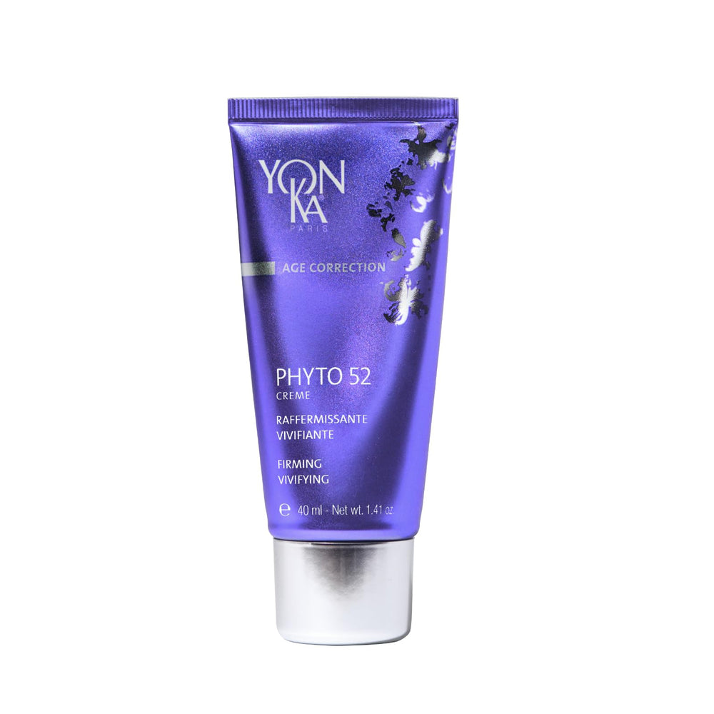 Yon-Ka Phyto 52 : pot de crème raffermissant, soin nocturne.