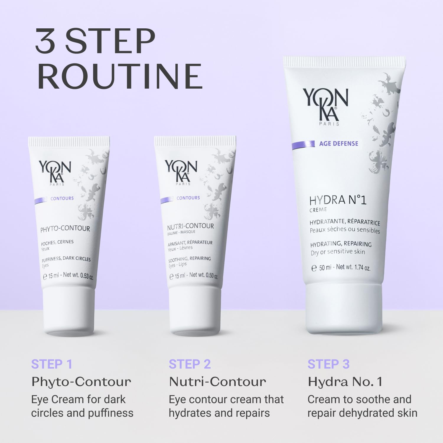 Formule Yonka Phyto-Contour sans parabènes, adaptée à tous les types de peau.
