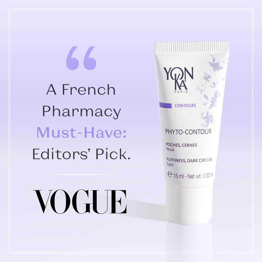 Packaging élégant de Yonka Phyto-Contour prêt pour la routine beauté.