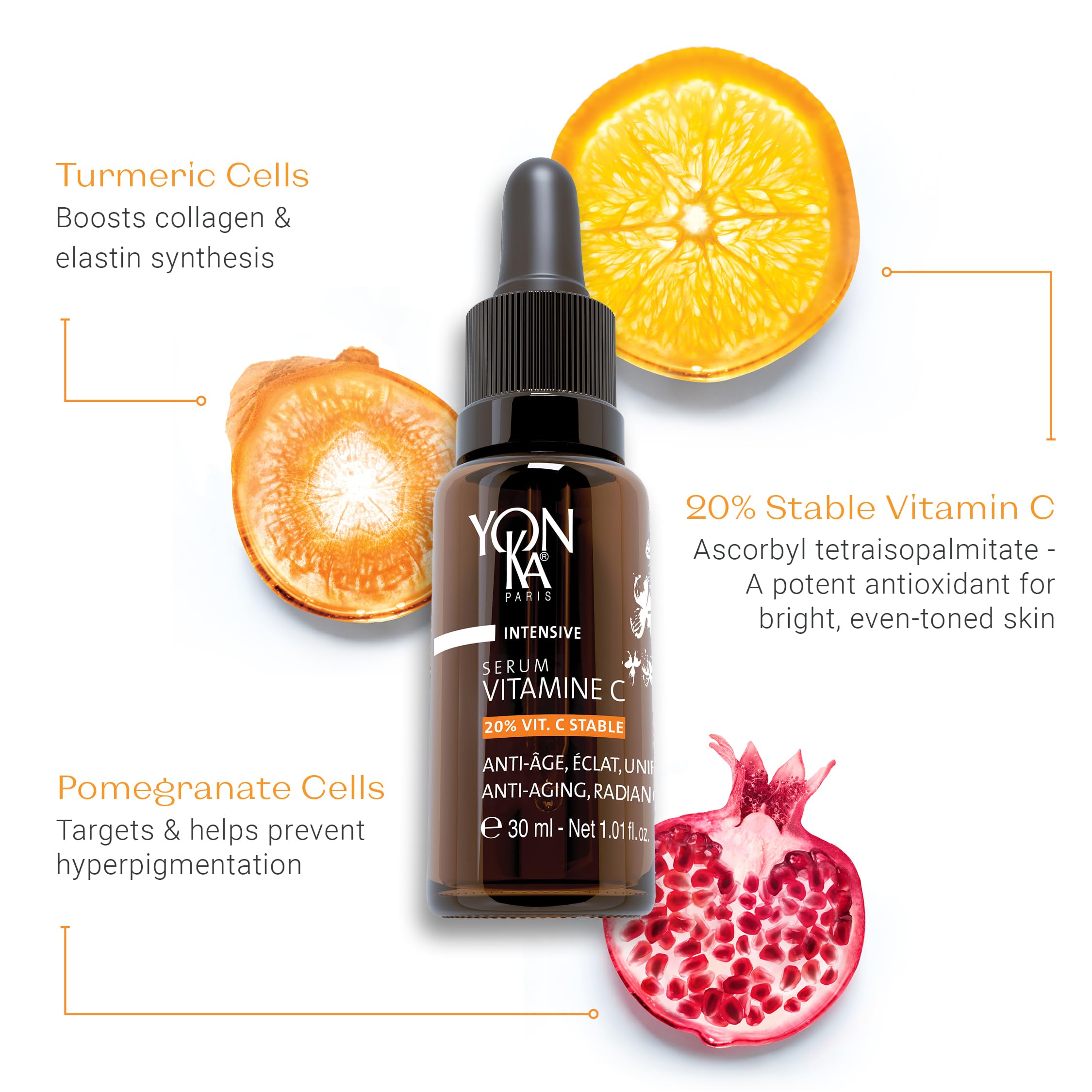 Yonka Vitamine C Serum – Application mains pour une routine fluide