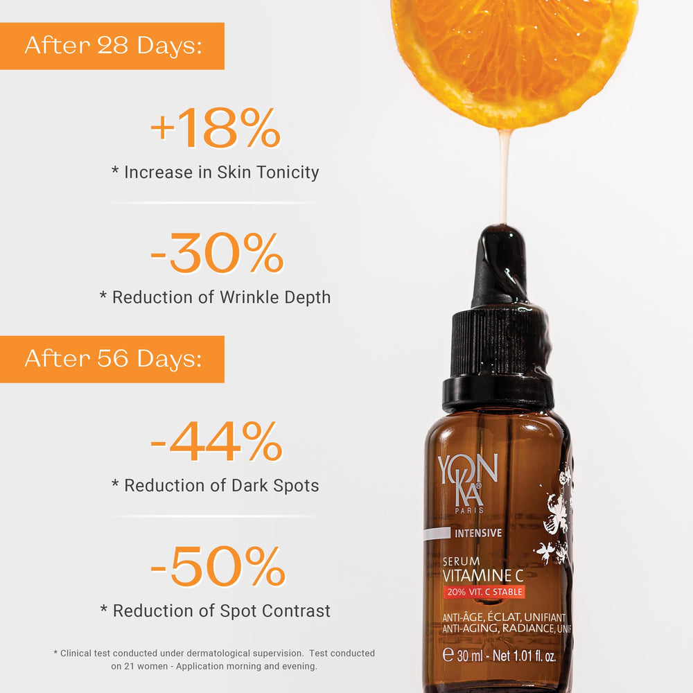 Yonka Vitamine C Serum – Texture crémeuse qui pénètre rapidement