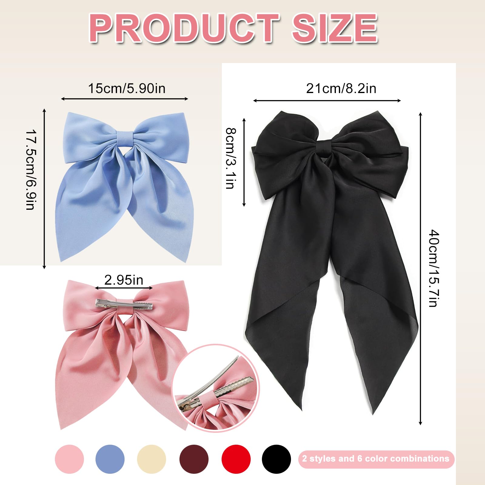 YONOY accessoire cheveux satin, usage quotidien ou occasion spéciale.