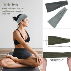 Yonuf bandeau couleur 4 idéal pour la course et les séances d'exercice.