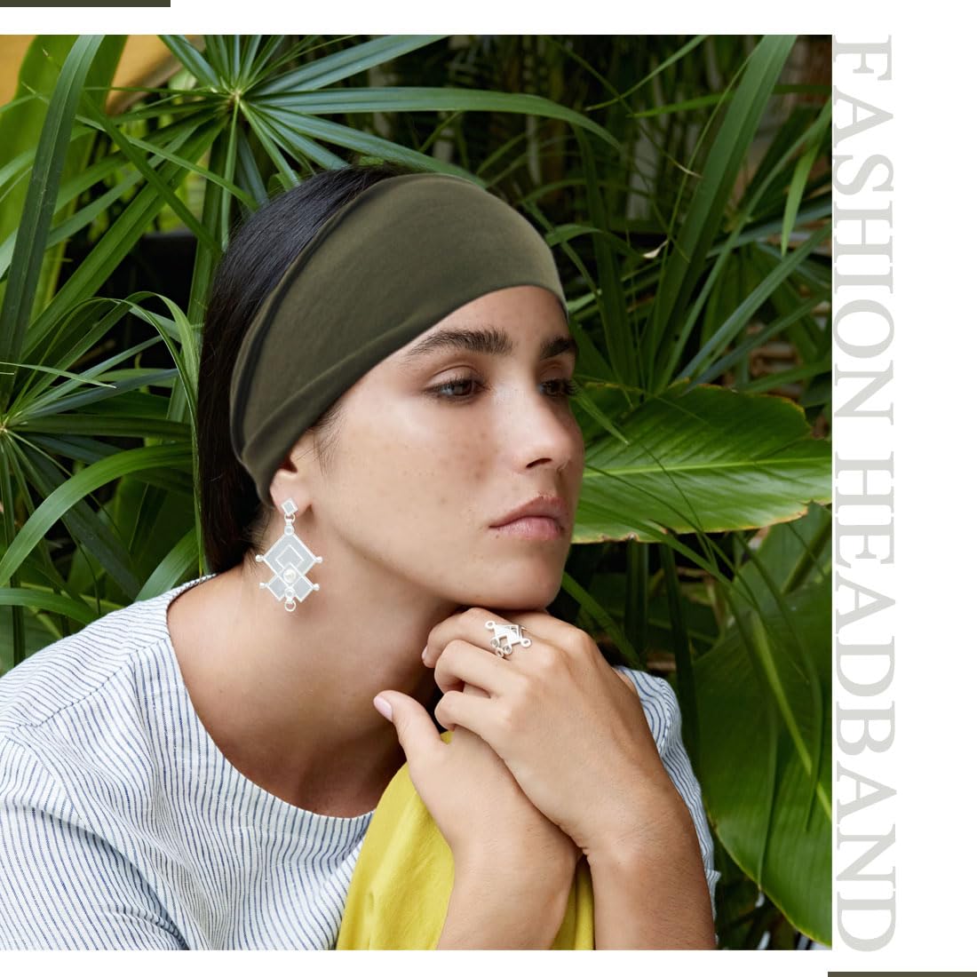 Yonuf bandeau utilisation quotidienne: pratique pour cheveux et maquillage.