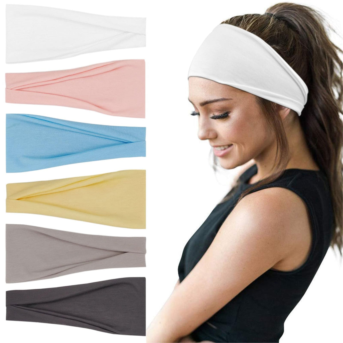 Bandes YONUF larges et confortables pour sport et quotidien.