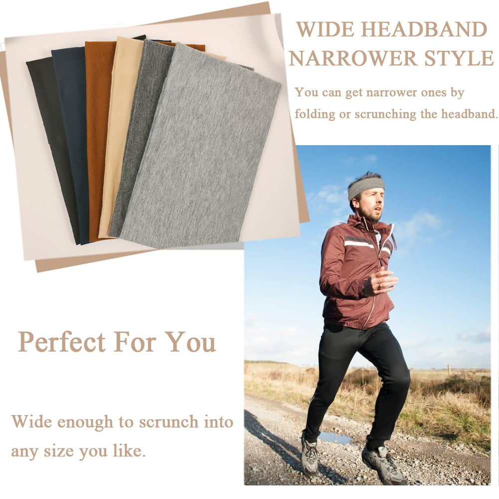 Bandeaux YONUF six couleurs tendance pour assortir vos tenues sport