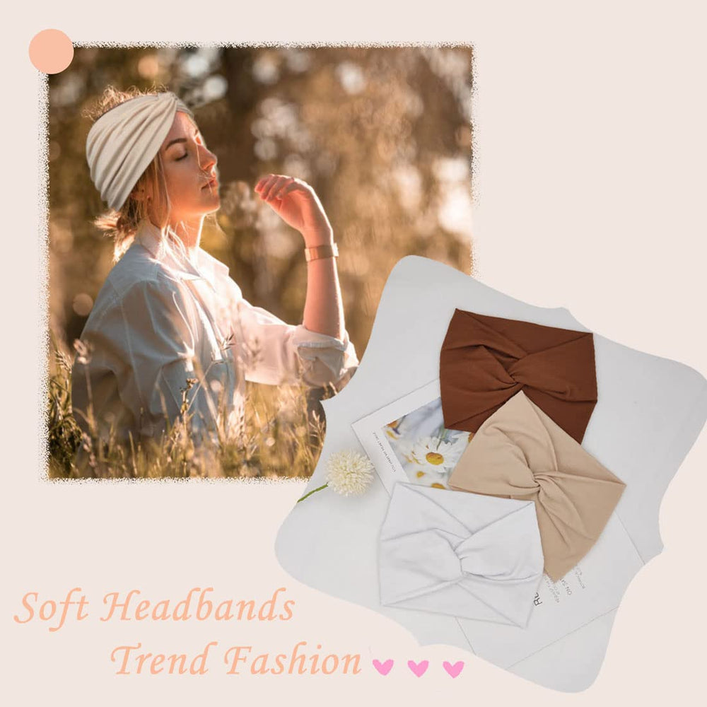 Bandeau YONUF, styles variés: porté dessus ou à l'arrière, changement de look.