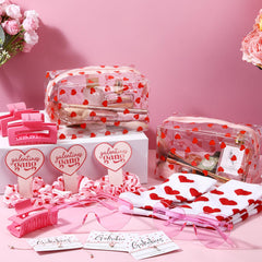 Chaussettes cœur rose Yookeer, confort quotidien et style coordonné.