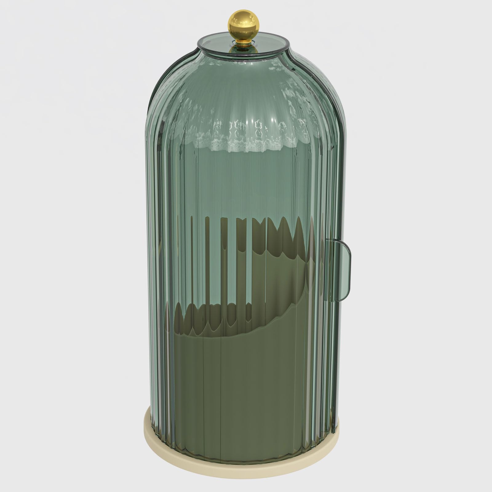 YOOLENS couleur vert beige s’intègre à tout décor de salle de bains