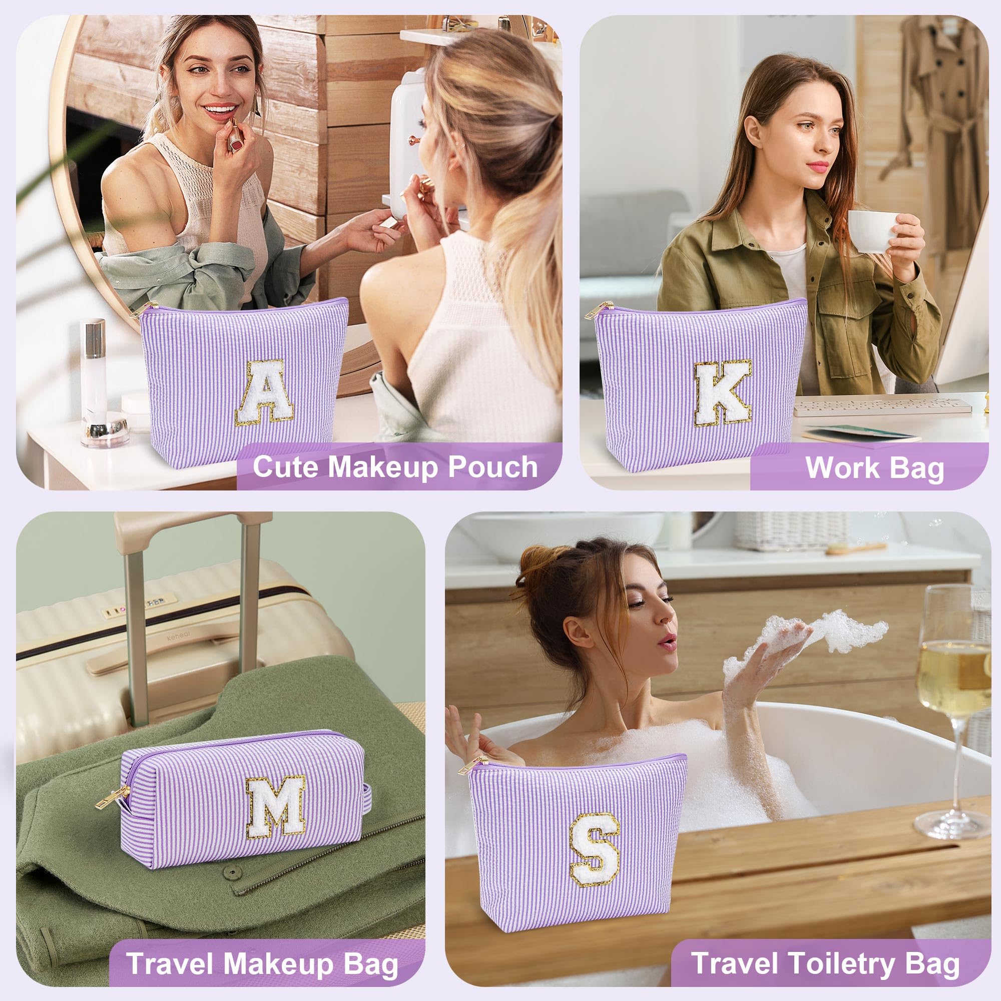YOOLIFE trousse beauté durable – lavage à la main recommandé pour préserver l'éclat.