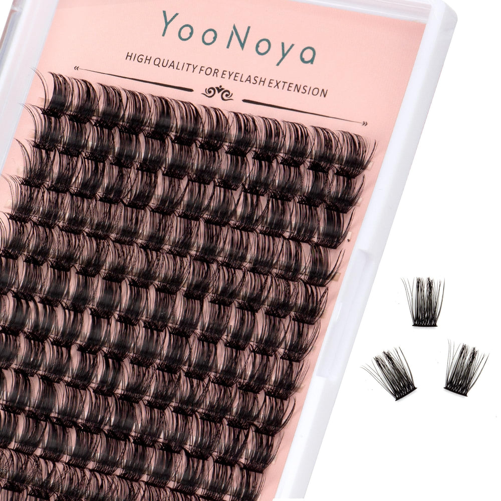 YOONOYA cils en grappes 14mm: léger, naturel et durable pour un regard discret.