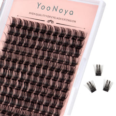 YOONOYA cils en grappes 14mm: léger, naturel et durable pour un regard discret.