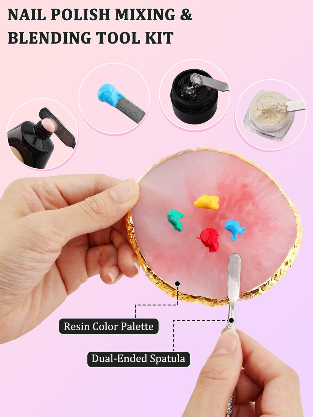 YOOVR kit art ongles semi-professionnel ouvre des possibilités créatives évolutives.