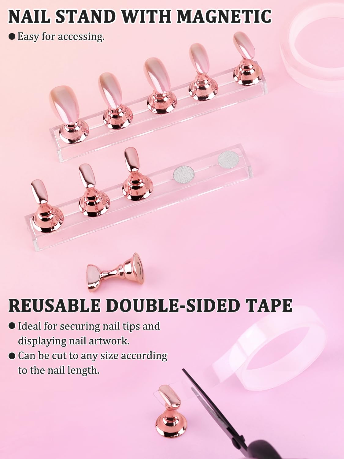 YOOVR palette-resine-art-ongles-spatule pour mélanger les couleurs.
