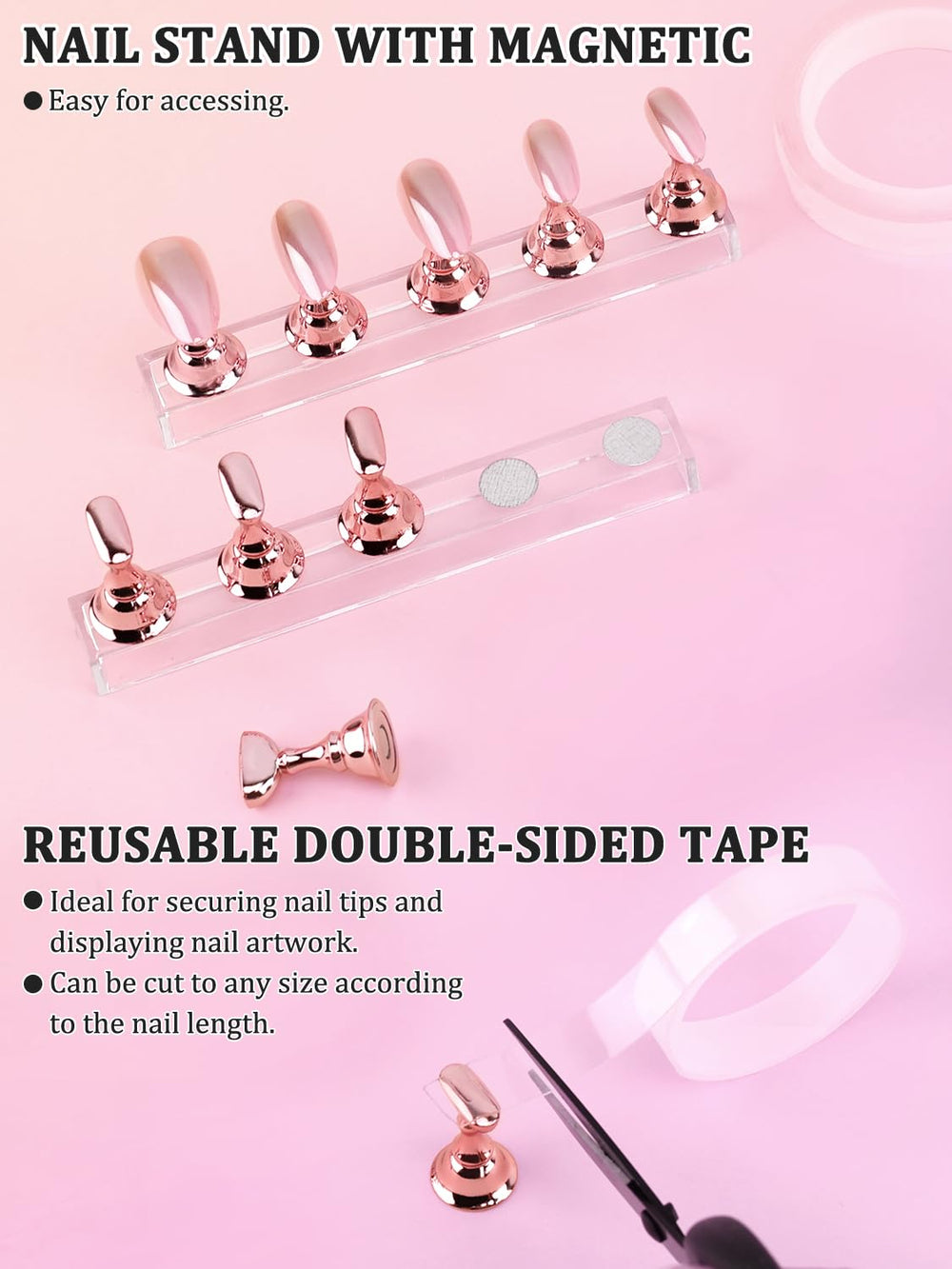 YOOVR palette-resine-art-ongles-spatule pour mélanger les couleurs.