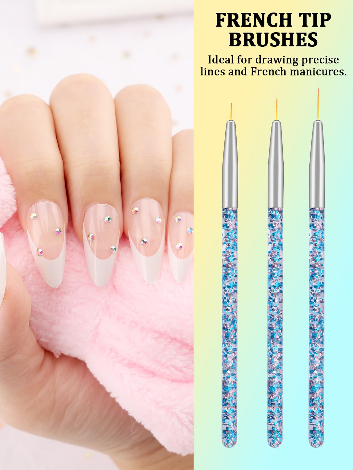 YOOVR Stylo-silicone-embossing-double-face : textures marbrées et effets texturés.
