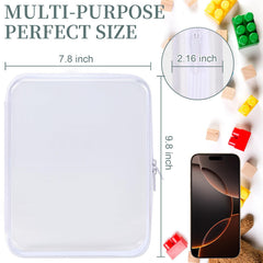 Pochettes transparents YOPCDJ pour maquillage et accessoires beauté, rangement efficace.