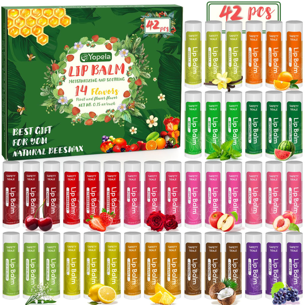 Baume lèvres Yopela en format en gros lot, hydratation pour lèvres sèches.