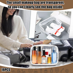 YOQIVEXU petite pochette légère parfaite pour cosmétiques lors des déplacements.