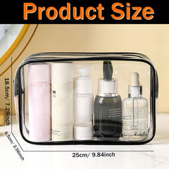 YOQIVEXU sac-accessoires-hygiene-transparents-tsa, conforme et rapide au contrôle