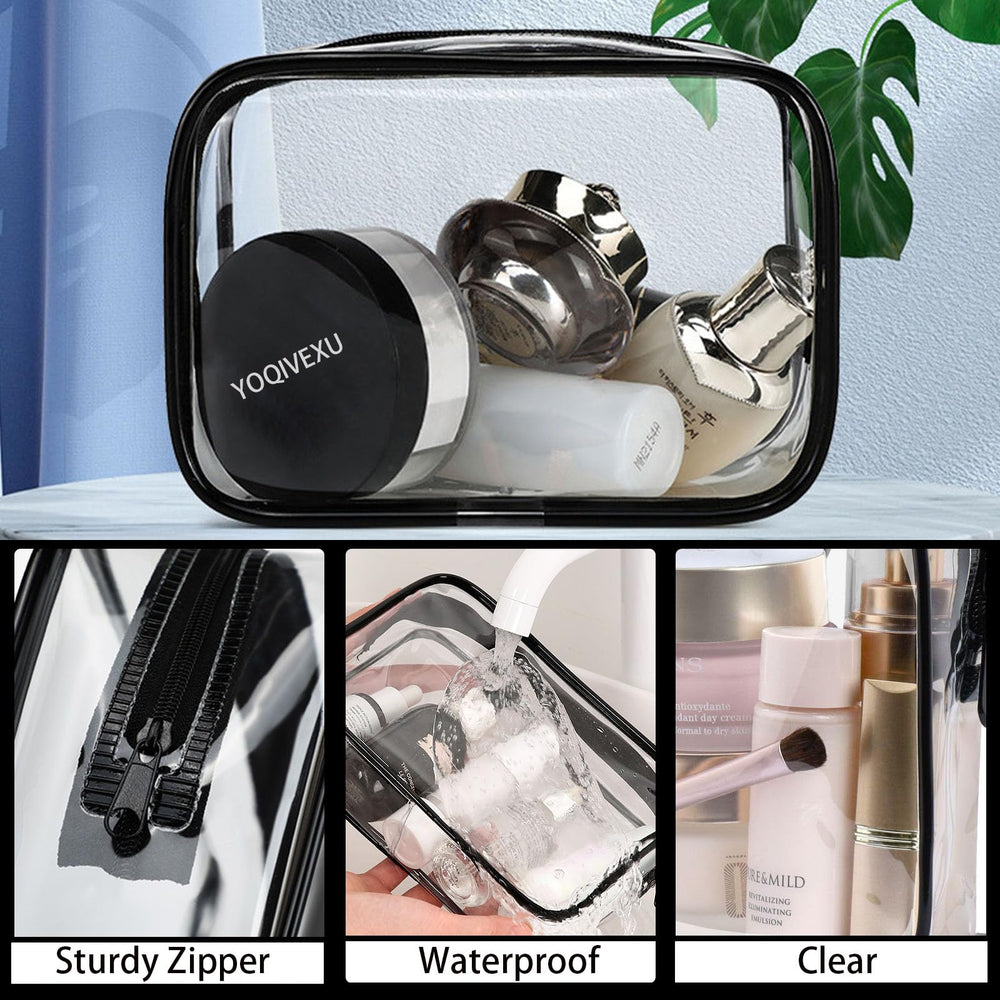 YOQIVEXU sac maquillage leger portable, ideal pour cabine et sac a main
