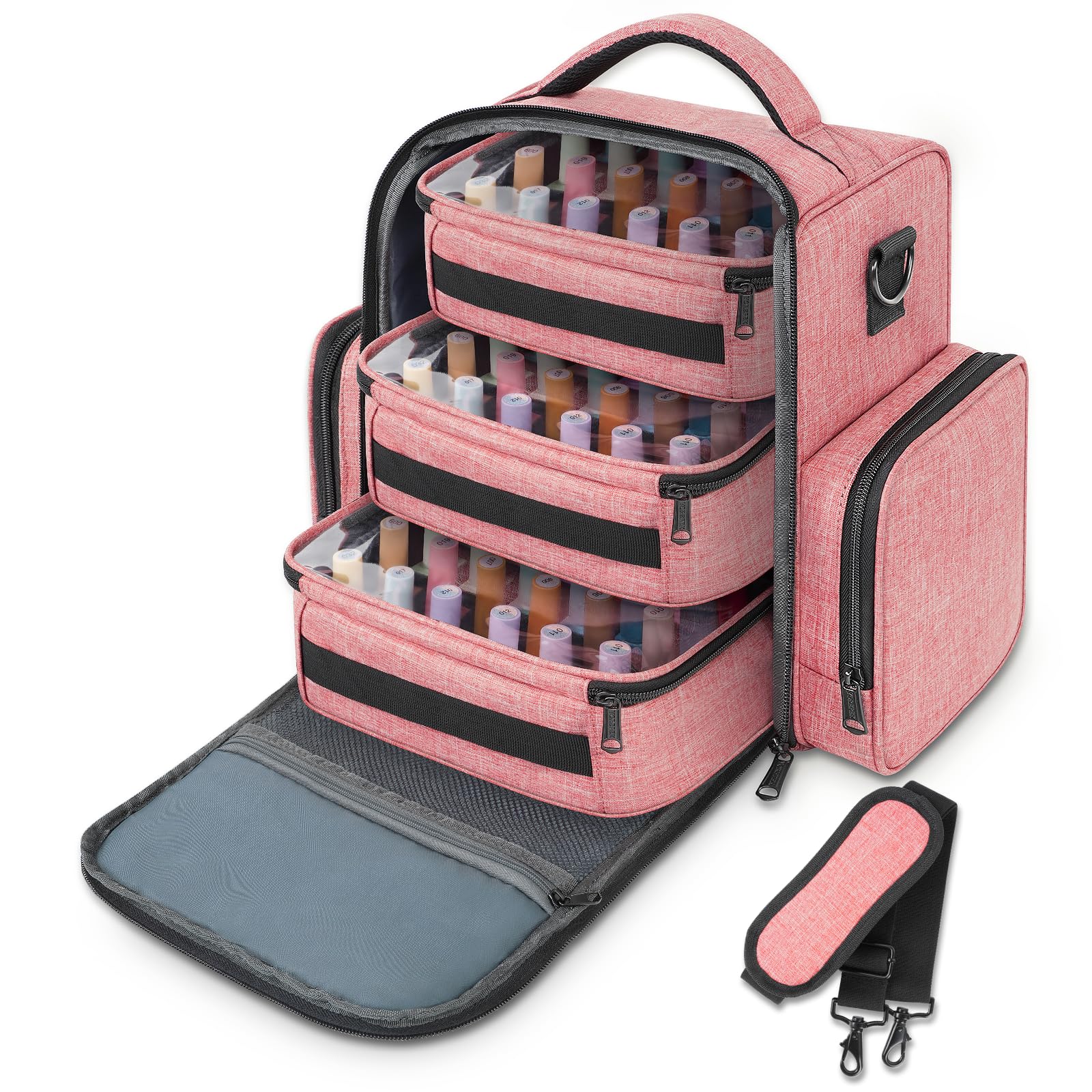 Organisateur YOREPEK pour vernis, rangement clair et pratique de 72 bouteilles