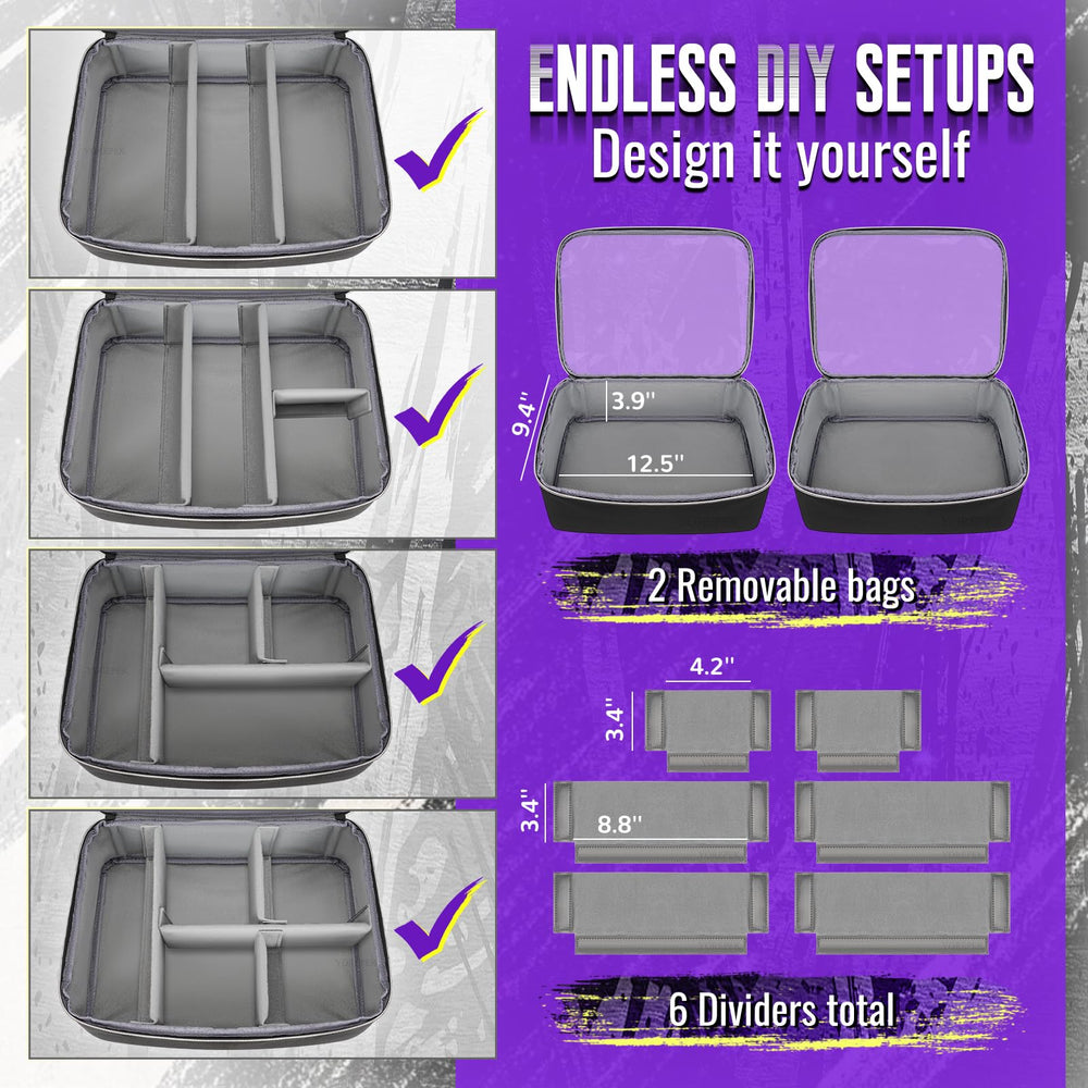 YOREPEK corps durable avec poignées solides pour mobilité
